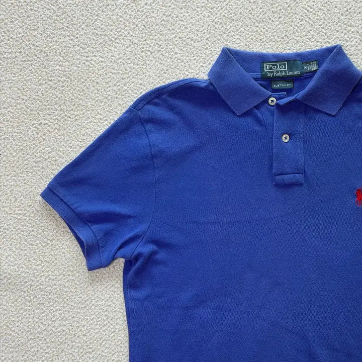 [SOLD OUT] 폴로 랄프로렌 S 블루 카라 티셔츠