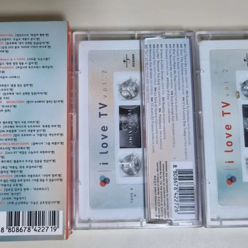 [BUNJANG] Compilation I LOVE TV Cassette Tape / 컴필레이션 - I LOVE TV (카세트테이프)