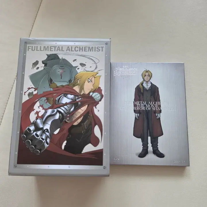 [BUNJANG] Fullmetal Alchemist DVD (2003) &amp; Conqueror of Shamballa Blu-ray Bundle / 강철의 연금술사 DVD (구강철) + 샴발라를 정복하는 자 블루레이 판매