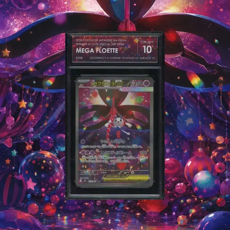 [BUNJANG] Pokemon Card Mega Glaceon EX SAR CCG 10 Graded Japanese / 이번주만 8.5! 포켓몬카드 일판 메가플라엣테ex sar CCG10