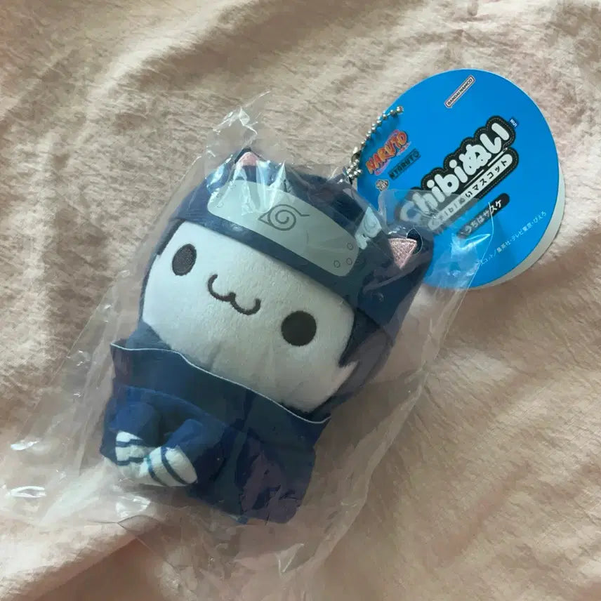 [BUNJANG] Bandai Naruto Megacats Nya-Ruto Chibi Nui Uchiha Sasuke Plush / 반다이 나루토 메가캣 냐루토 치비누이 우치하 사스케 인형