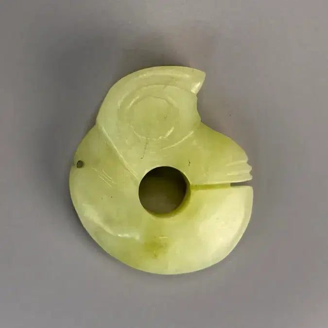[BUNJANG] Hongsan Culture Okjeoryong Natural Jade Carving / 홍산문화 옥저룡 천연옥