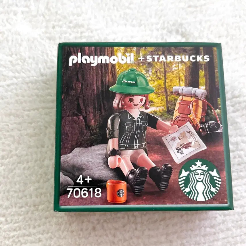 [BUNJANG] Starbucks Playmobil Jenny Buddy Figure (Sealed) / [새상품]스벅 플레이모빌 하이커 제니 버디