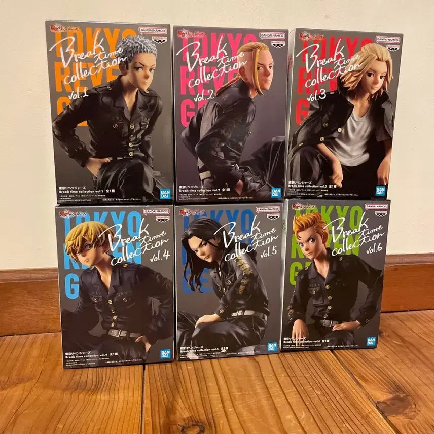 [BUNJANG] Tokyo Revengers Break Time Figure Full Set (Sealed) / 미개봉 도쿄 리벤저스 도리벤 브레이크 타임 브타 피규어 양도