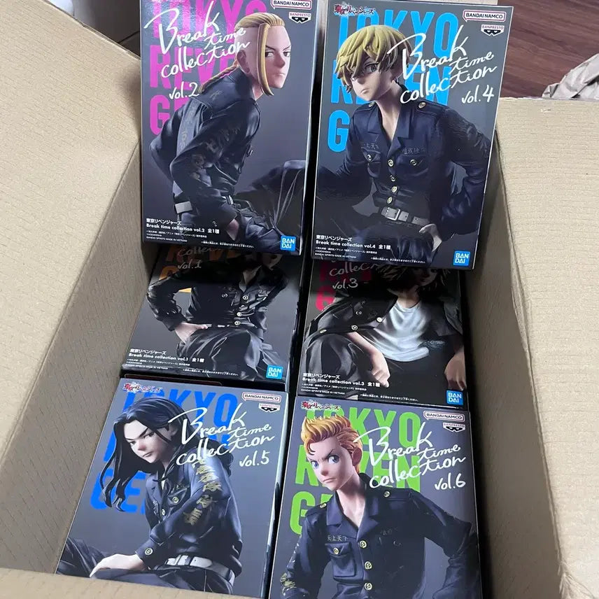 [BUNJANG] Tokyo Revengers Break Time Figure Full Set (Sealed) / 미개봉 도쿄 리벤저스 도리벤 브레이크 타임 브타 피규어 양도