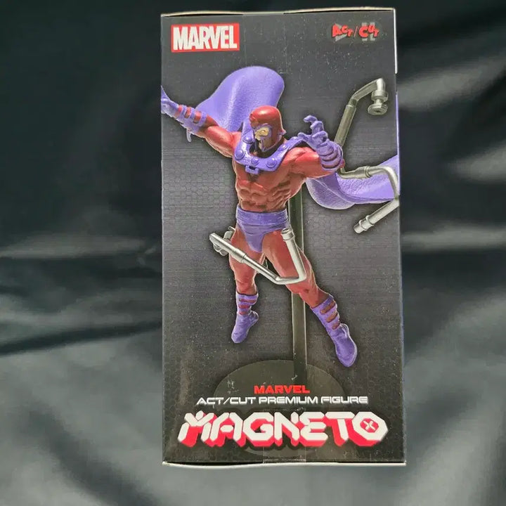 [BUNJANG] Sega Marvel ACT/CUT Magneto Premium Figure (Sealed) / 미개봉) 세가 마블 ACT/CUT 프리미엄 매그니토 피규어