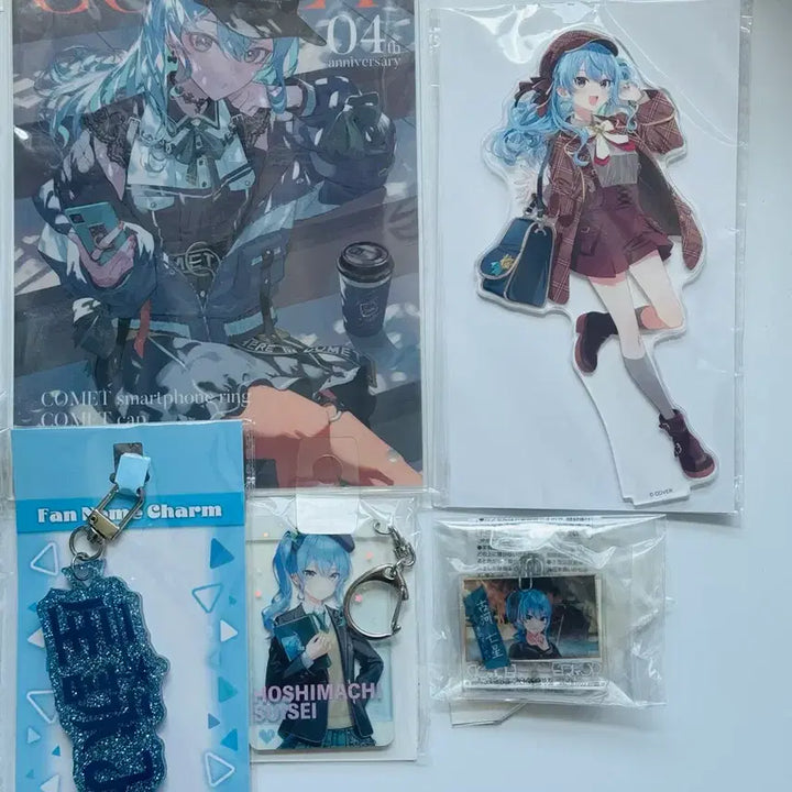 [BUNJANG] Hoshimachi Suisei Hololive Merchandise Bundle Set / 홀로라이브 호시마치 스이세이 굿즈 일괄 판매