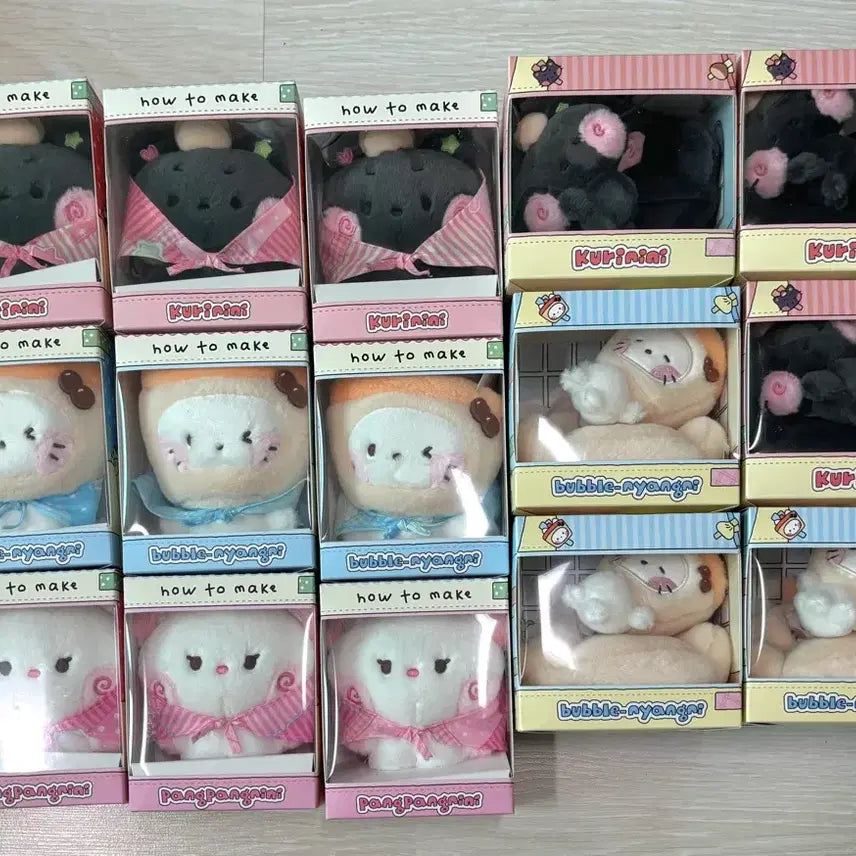 [BUNJANG] NCT Wish KuriNini BubbleNini PangPangNini Sealed Plush Set / 위시니니 미개봉 양도 ) 엔시티 위시 쿠리니니 버블냥니 팡팡니니