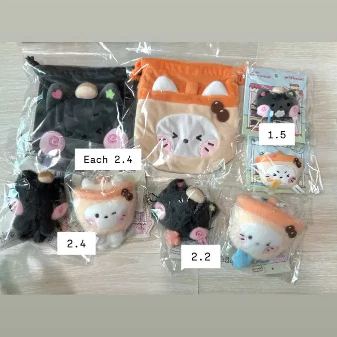 [BUNJANG] NCT Wish KuriNini BubbleNini PangPangNini Sealed Plush Set / 위시니니 미개봉 양도 ) 엔시티 위시 쿠리니니 버블냥니 팡팡니니