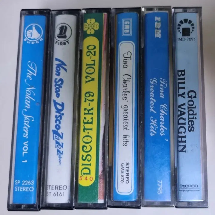 [BUNJANG] Import Cassette Tapes 6-Piece Set / 수입반 카세트테이프 6장 (카세트테이프)