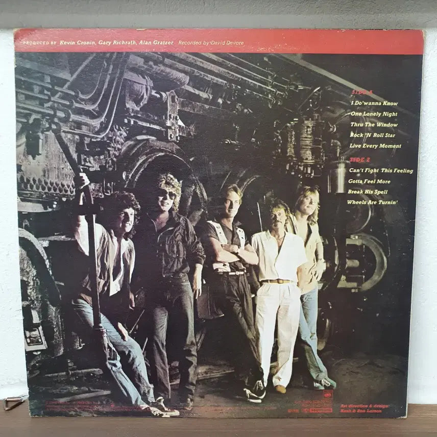 [BUNJANG] REO Speedwagon 1984 LP Record / REO speed wagon LP 1984 지구레코드
