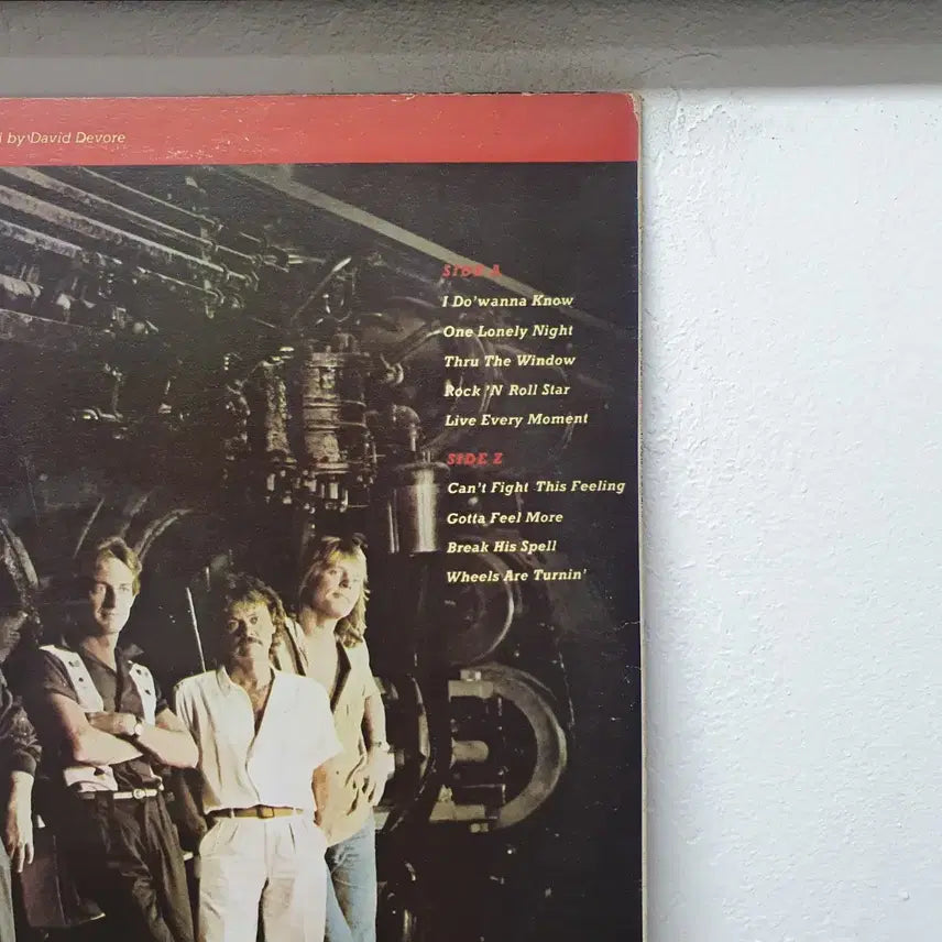 [BUNJANG] REO Speedwagon 1984 LP Record / REO speed wagon LP 1984 지구레코드