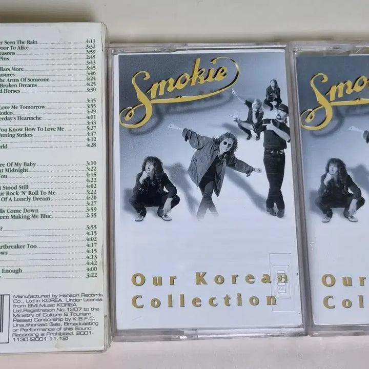 [BUNJANG] Smokie Our Korean Collection 2TAPE Cassette Tape / 스모키 - 아워 코리안 콜렉션 2TAPE (카세트테이프)