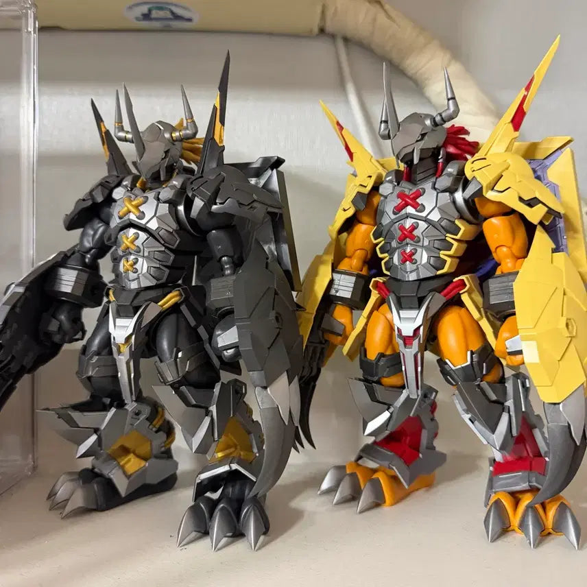 [BUNJANG] Digimon Figure-rise Wargreymon Black Wargreymon Model Kit / 디지몬 피규어라이즈 워그레이몬 블랙워그레이몬