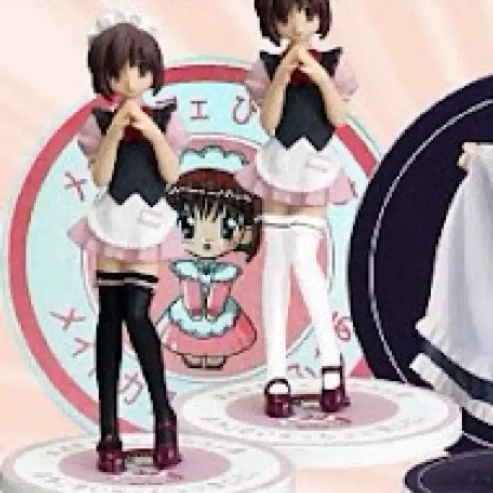 [BUNJANG] Kuromi Maid Cafe Collaboration Figure (Classic Vintage) / 고전빈티지미소녀피규어메이드카페콜라보쿠로미
