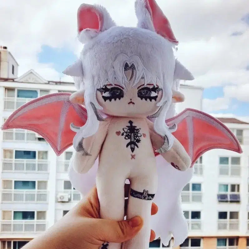 [BUNJANG] 25cm Posable Cotton Doll with Bone Structure and Detachable Accessories / 무속성25깅+뼈 개인제작 솜인형 판매합니다.