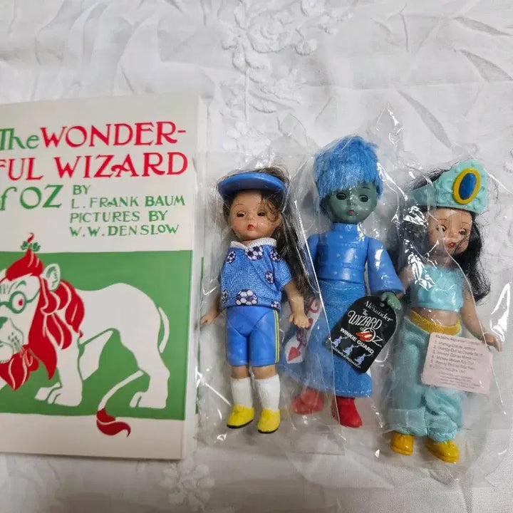 [BUNJANG] MacMadam Wizard of Oz Character Dolls (3 Types) with Book Set / 맥마담
