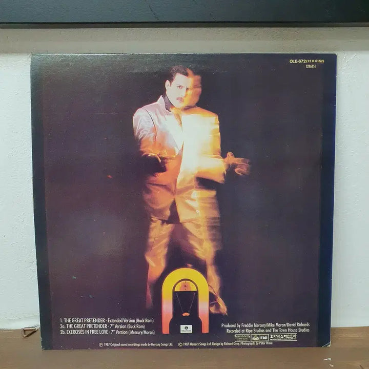 [BUNJANG] Freddie Mercury 1987 "Oasis" LP / 프레디머큐리 LP 1987 오아시스