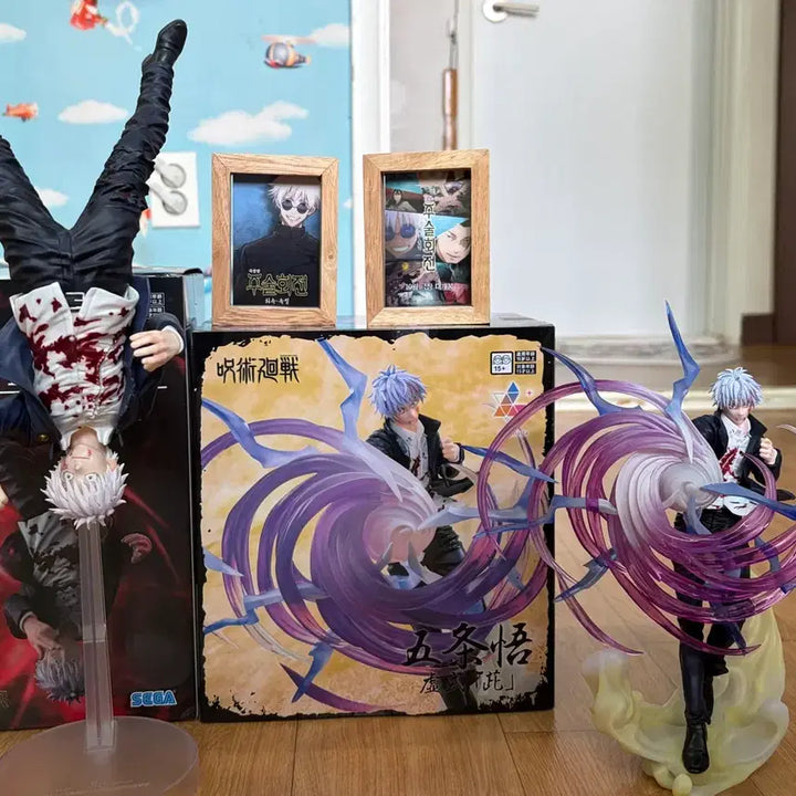 [BUNJANG] Jujutsu Kaisen Kaisei Goyo Satoru Figure Bundle / 최저가)주술회전 회옥옥절 세가 피규리즘&amp;루미나스타 고죠사토루 피규어 일괄