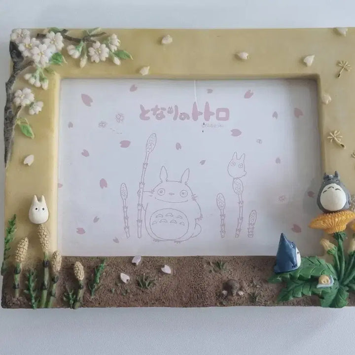 [BUNJANG] Vintage Ghibli My Neighbor Totoro Four Seasons Frame Set / (레어)고전 지브리 토토로 액자 사계