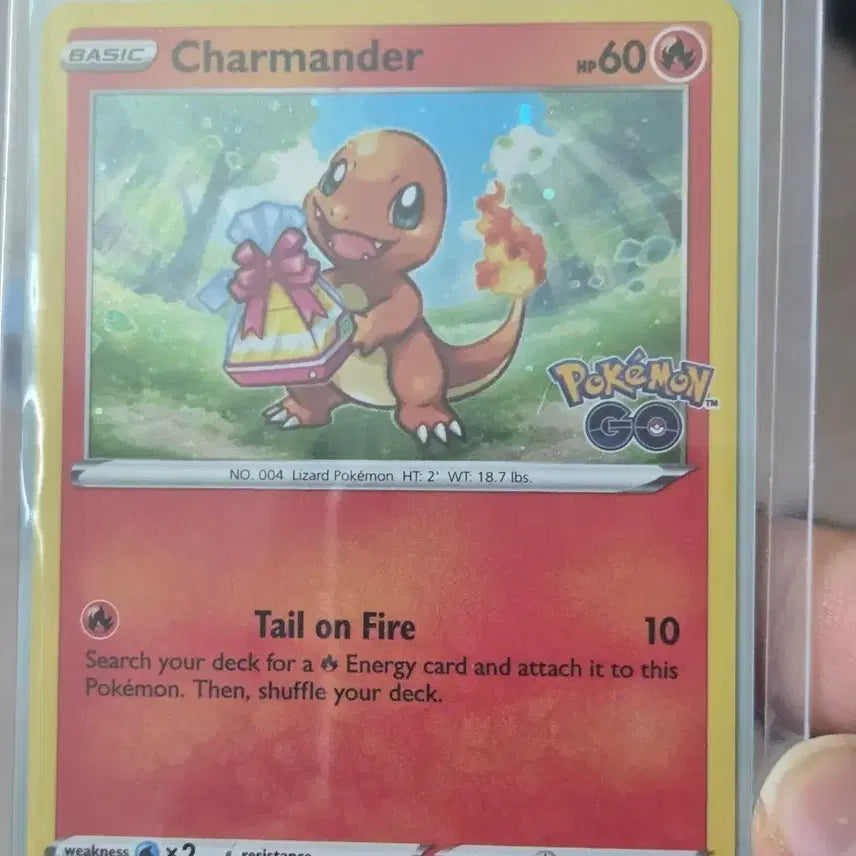 [BUNJANG] Pokemon North America Pokemon GO Charizard Promo &amp; Ditto Card / 포켓몬 북미 포켓몬고 파이리 프로모 및 메타몽