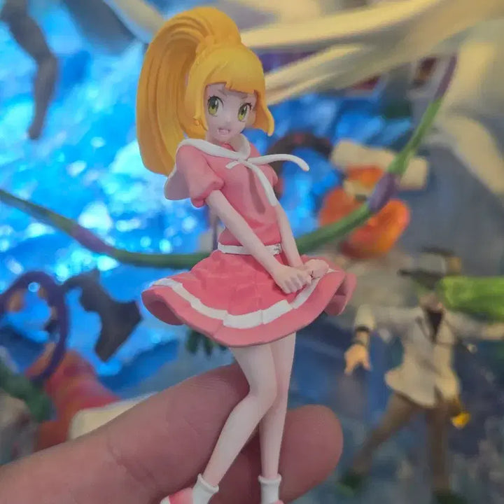 [BUNJANG] BOOM Studio Lilligant 1/20 Scale World Figure - Pink / BOOM 릴리에 피규어. 핑크. 포켓몬 스케일월드