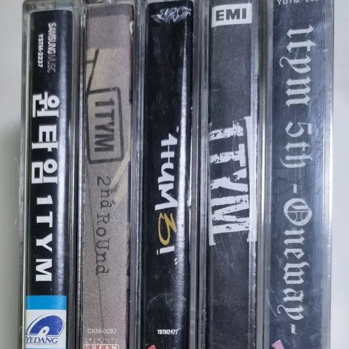 [BUNJANG] 1TYM (one time) 1st-5th Album Cassette Tape Set / 원타임 1TYM 1-5집 (카세트테이프)