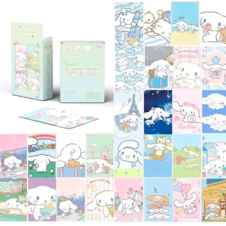 [BUNJANG] Sanrio Cinnamoroll Photocard Set (50 pcs) / (바로배송)수입 산리오 시나모롤 포토카드 50매 세트 굿즈