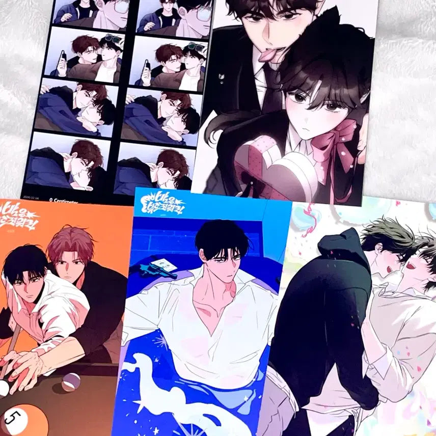 [BUNJANG] ZeroCentimeter Cat Therapy Printed Postcard Set / 제로센티미터 고양이테라피 밤은부드러워라 힛미하드 프린티 엽서