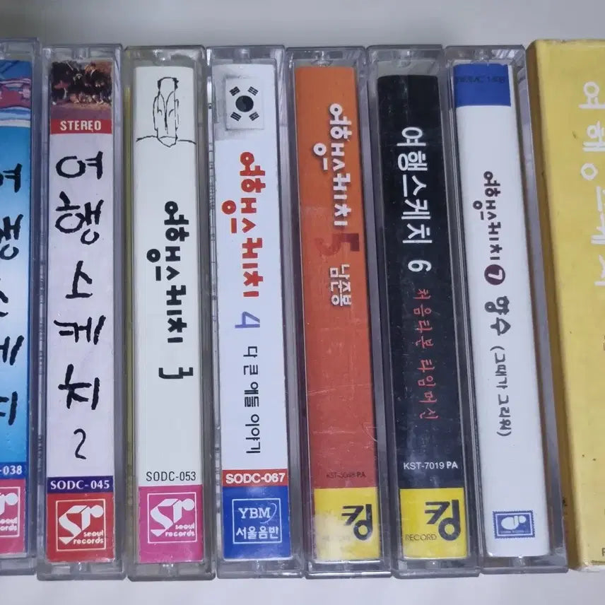 [BUNJANG] Yeohaeng Seuche 1-8 Studio Albums Cassette Tape Set / 여행스케치 1-8집 (카세트테이프)