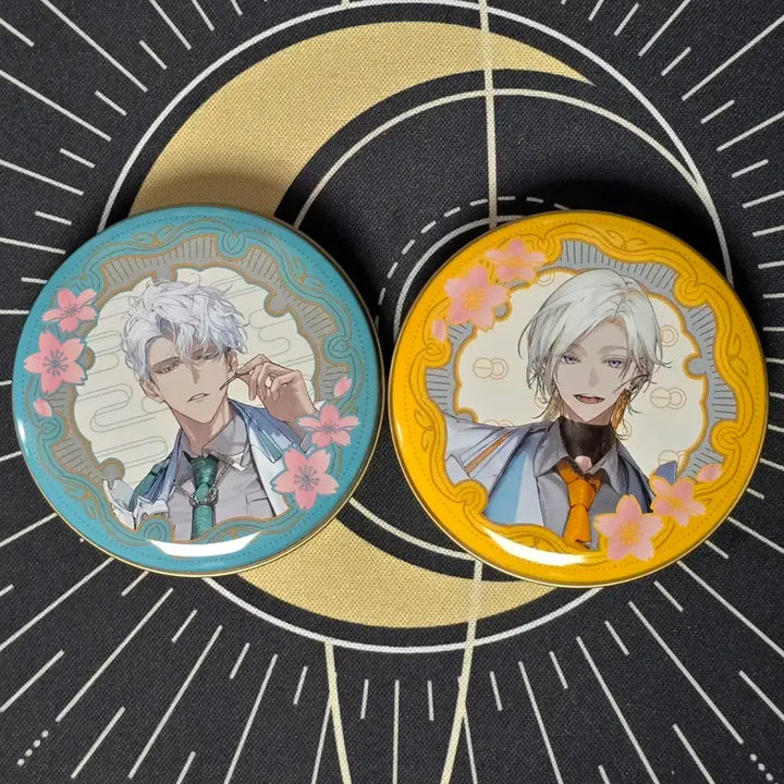 [BUNJANG] Touken Ranbu Tin Case Unsho &amp; Unji Set / 도검난무 틴케이스 운쇼 &amp; 운지 세트