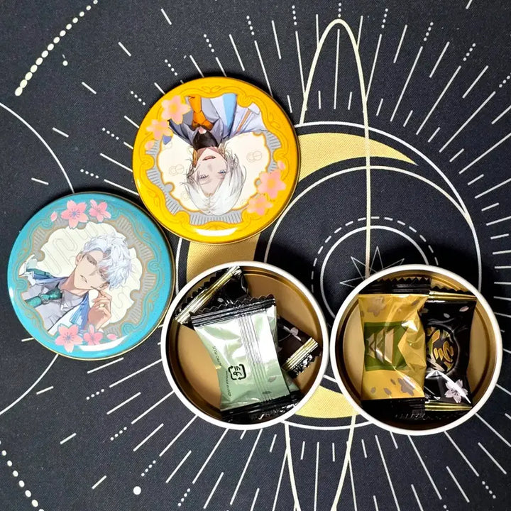 [BUNJANG] Touken Ranbu Tin Case Unsho &amp; Unji Set / 도검난무 틴케이스 운쇼 &amp; 운지 세트