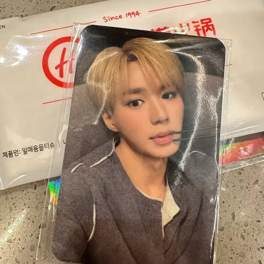 [BUNJANG] ALPHADRIVEONE Kim Junseo Haidilao Photocard / 알디원 알파드라이브원 김준서 하이디라오 하딜 포카