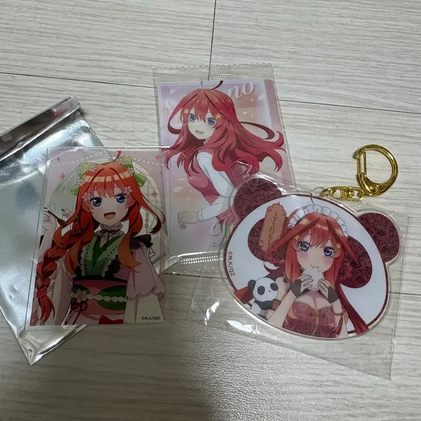 [BUNJANG] The Quintessential Quintuplets Nakano Itsuki Goods Set / 5등분 이츠키 굿즈