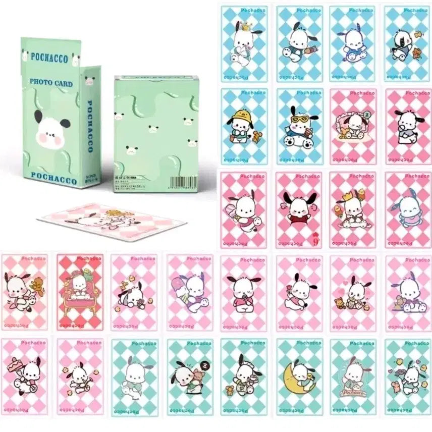 [BUNJANG] Sanrio Pochacco Photocard Set (50 Cards) / (바로배송) 수입 산리오 포차코 포토카드 50매 세트 굿즈