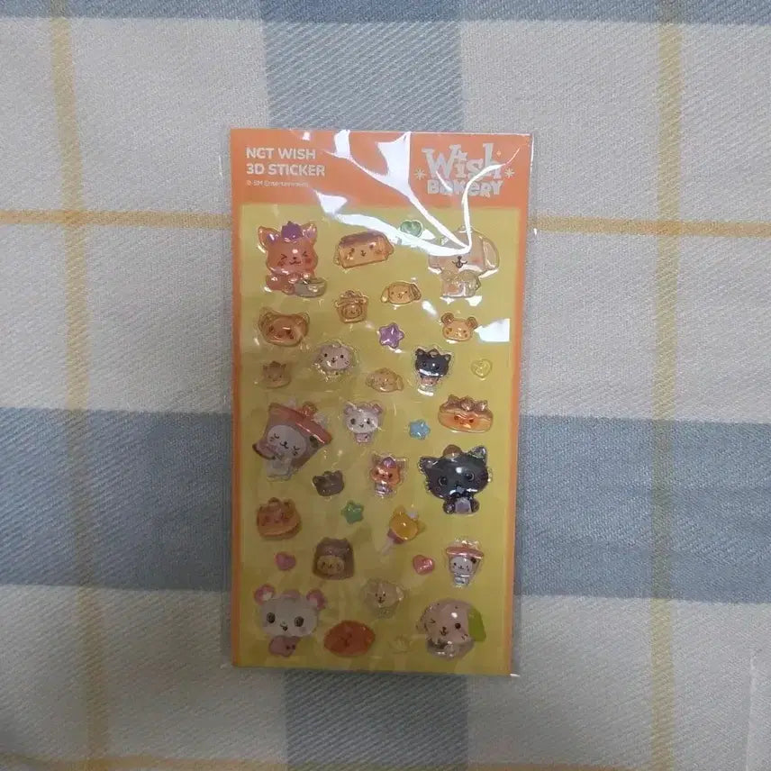 [BUNJANG] NCT WISH Bakery Pop-up 3D Lenticular Sticker (Sealed) / (미개봉) 엔시티 위시 베이커리 팝업 3D 입체 스티커