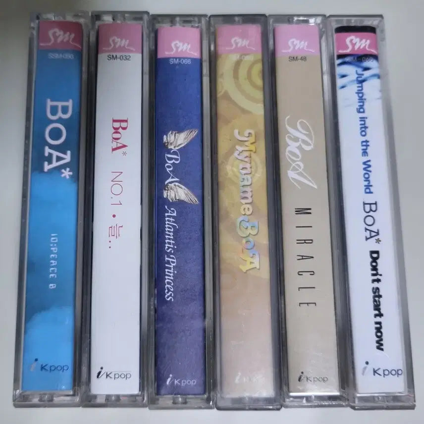 [BUNJANG] BoA 6 Cassette Tapes / 보아 6장 (카세트테이프)