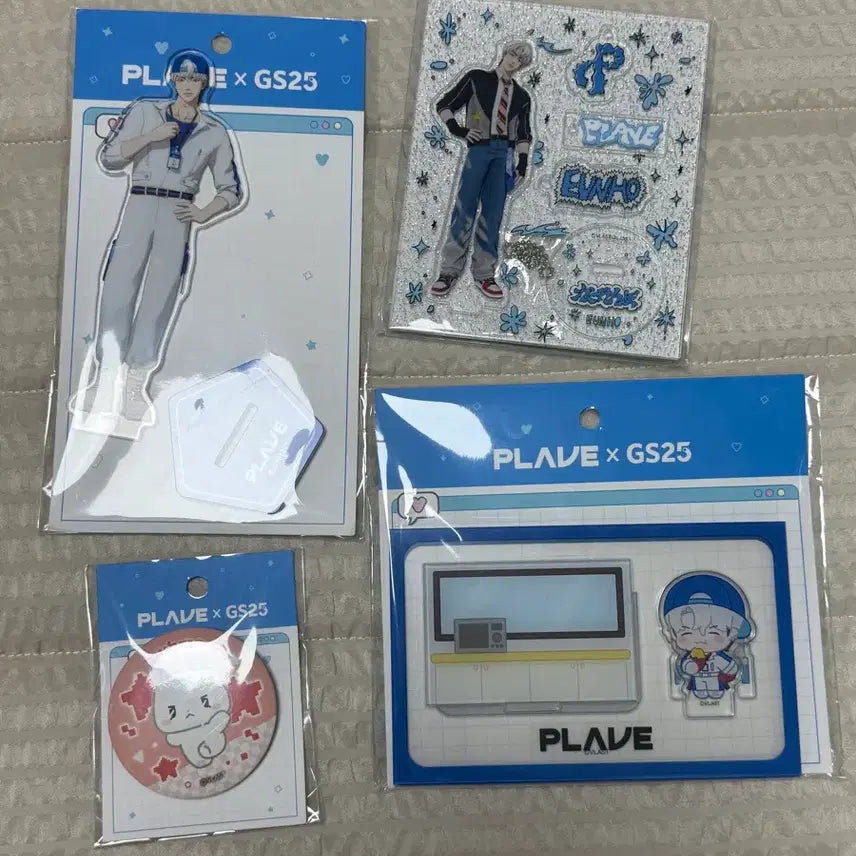 [BUNJANG] PLAYVEGS Eunho Acrylic Stand + Diorama + Badge + Kakurenbo Acrylic Set / PLAVExGS 아크릴스탠드+디오라마+뱃지+카쿠렌보 아크릴 은호 세트