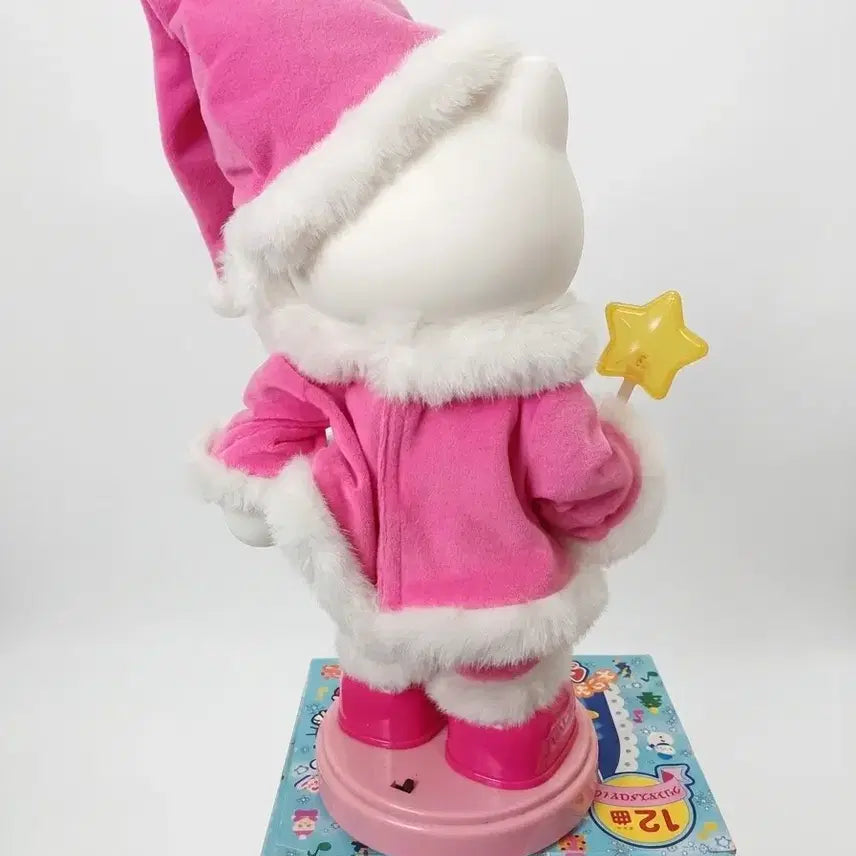 [BUNJANG] Sanrio Hello Kitty Dancing Santa Doll Pink / 새상품!헬로키티 댄싱 산타 인형 핑크