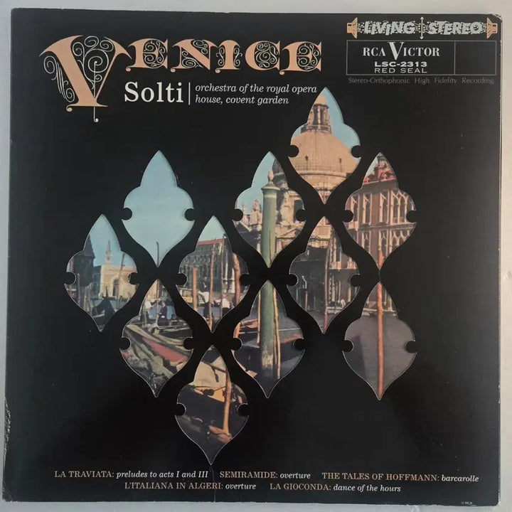 [SOLD OUT] Living Stereo 게오르크 솔티 - VENICE LP 1994년산