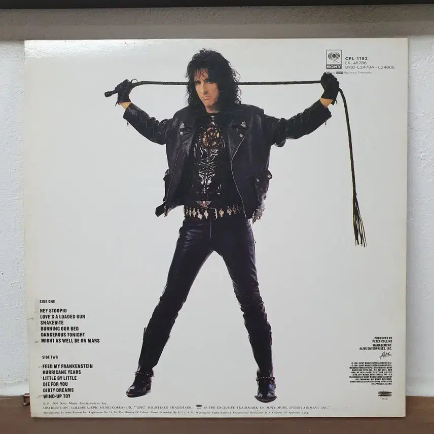 [BUNJANG] Alice Cooper Hey Stoopid LP 1991 / 앨리스 쿠퍼 Hey Stoopid LP 1991