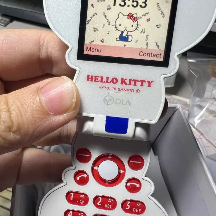 [BUNJANG] Hello Kitty Figure Phone (Usable) / 헬로키티 피규어 핸드폰(개통가능)