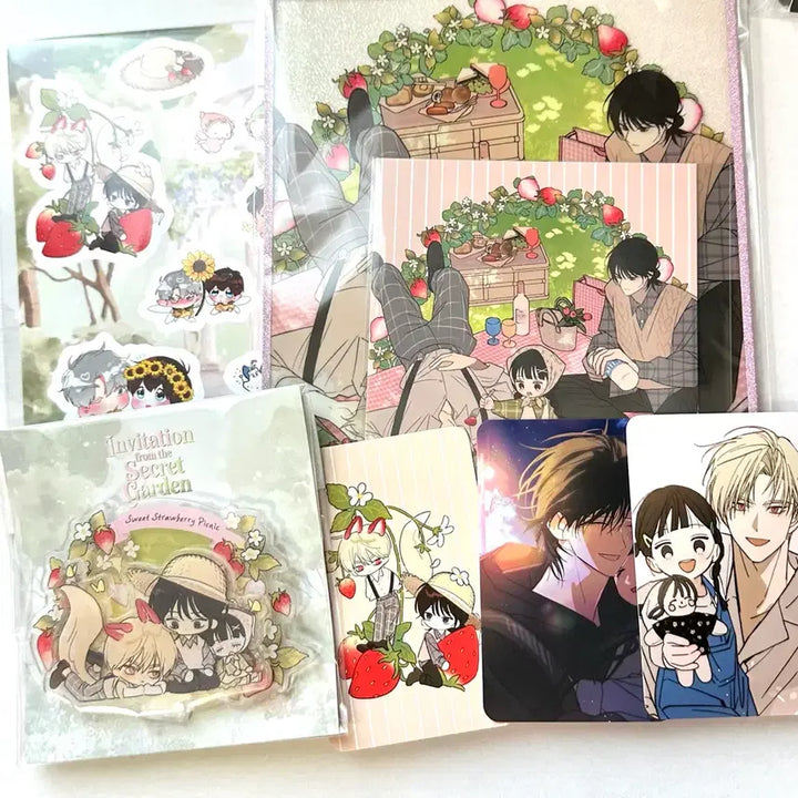 [BUNJANG] Mopeun Secret Garden Invitation Family Relationship Certificate Acrylic Stand Photocard / 모펀 비밀정원의초대 가족간계증명서 아크릴 스탠드 포토카드 포카