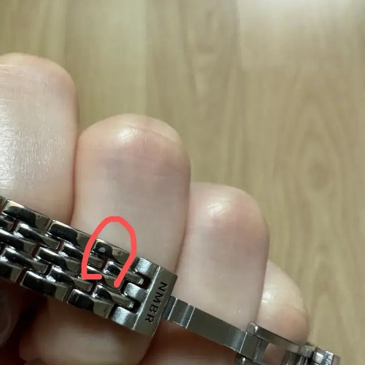 [BUNJANG] Numbering Bracelet Silver S / 넘버링 팔찌 1909(실버/s)