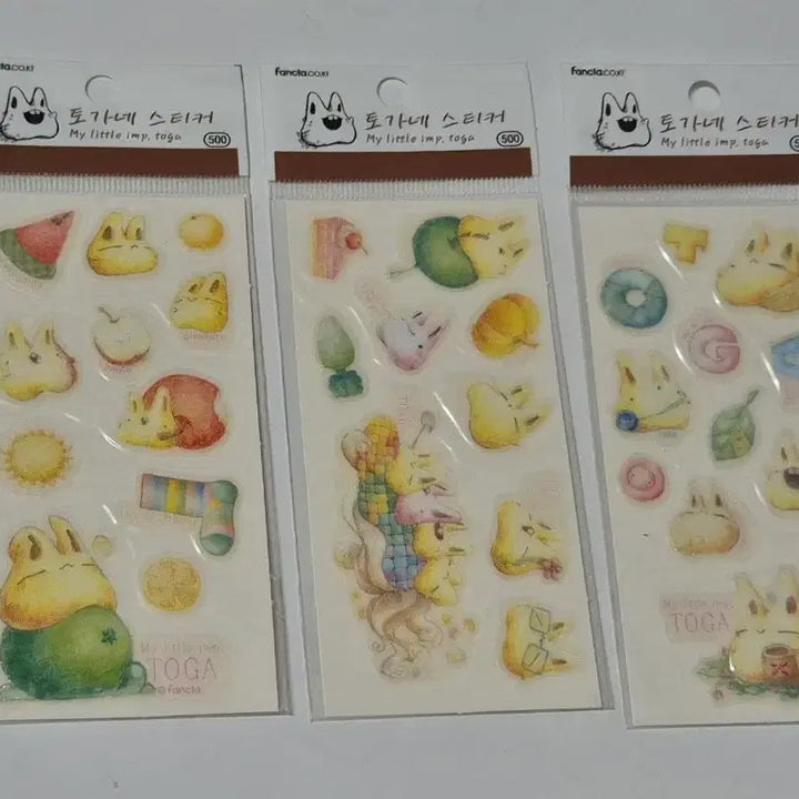 [BUNJANG] Togane Sticker Set (6 Stickers) / 6장셋트)토가네 스티커