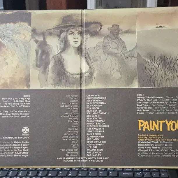 [BUNJANG] Paint Your Wagon Original Soundtrack LP (1969) / OST_페인트 유어 웨건(Paint Your Wagon)_LP(US)