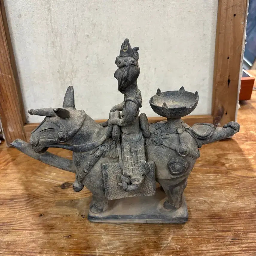 [BUNJANG] Horseback Figure Pottery / 기마 인물 토기
