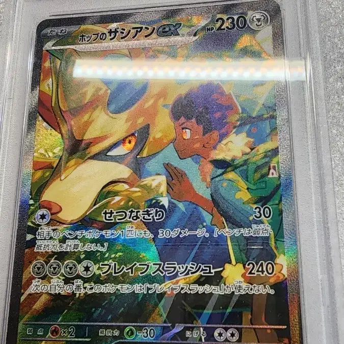 [BUNJANG] Zacian EX Special Art Rare Card PSA 10 / 일판 호브의 자시안 psa 10