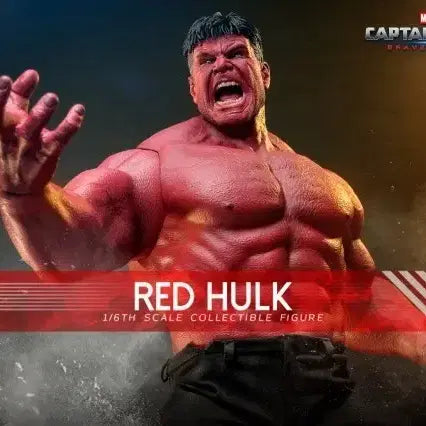 [BUNJANG] Hot Toys Captain America Red Hulk 1/6 Scale Figure / 핫토이 캡틴아메리카 레드 헐크 1/6 스케일 피규어
