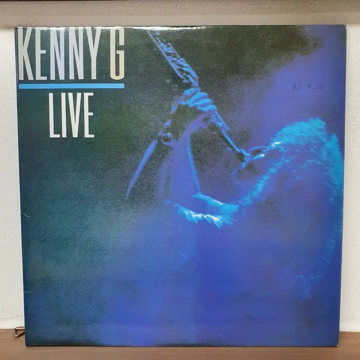[BUNJANG] Kenny G Live 1991 LP / 케니지 라이브 2 LP 1991 예음레코드